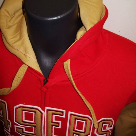 san francisco 49ers veteran hooded jacket